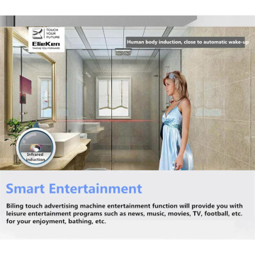 Smart Mirror Android Magic Mirror Touch Sens Wall монтировано