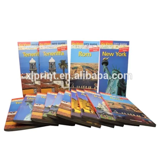 Full color lamination art paper book printing