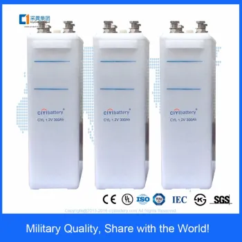 Super Quality NiFe Battery 12v 24v 48v 300AH Nickel Iron Batteries for sale