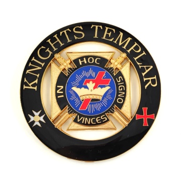 Freemason and Knights Templar Symbolism: An In-depth Look at the IHSV Cross Crown Auto Emblem