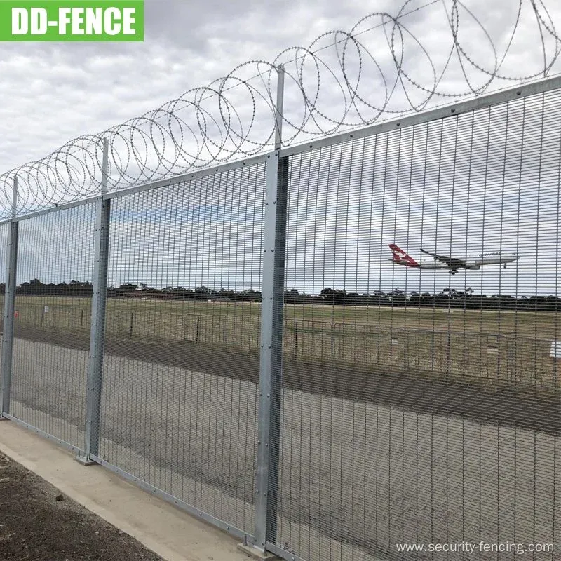 358 Anti Climb Cut Metal Airport Fence Price