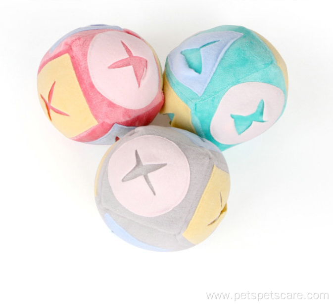 interactive plush interactive pet smell ball