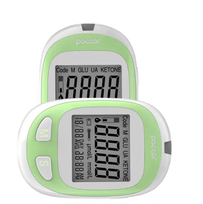 Blood glucose ketone uric acid detector