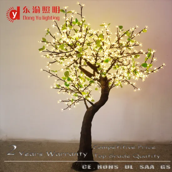 2M Height Outdoor LED Cherry Blossom Tree Light