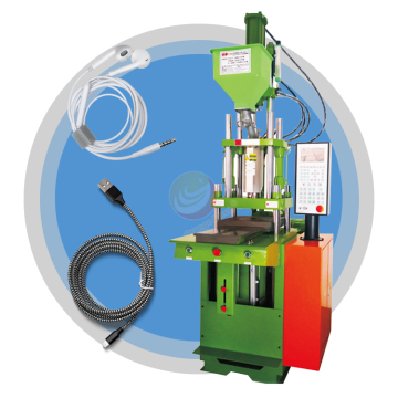 Vertical Desktop Mobile Charger Injection Molding Machine