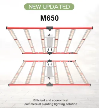 Grow Garden Hydroponics LM301B Led Grow Lights 650W