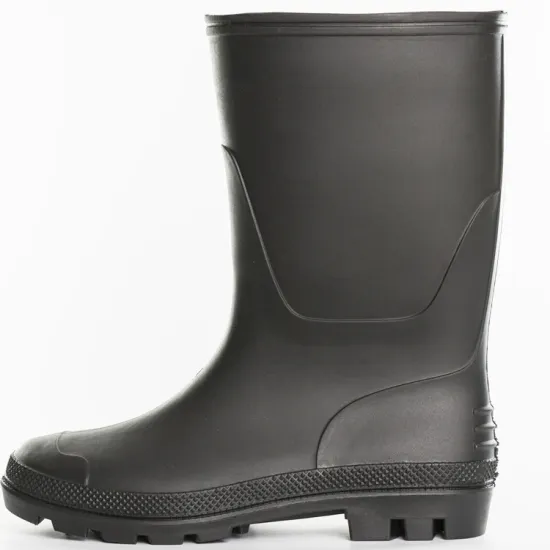 PVC Safety Shoes with Steel Toe for Industry and Agriculture - Sale