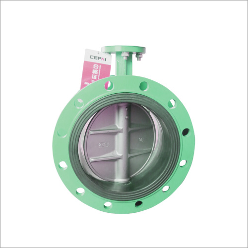 High Safety Electric Rubber Lined Butterfly Valve