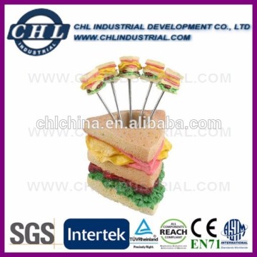 SGS certified polyresin fruit fork for promotion