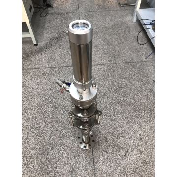 Infrared pyrometer used for hot air furnace