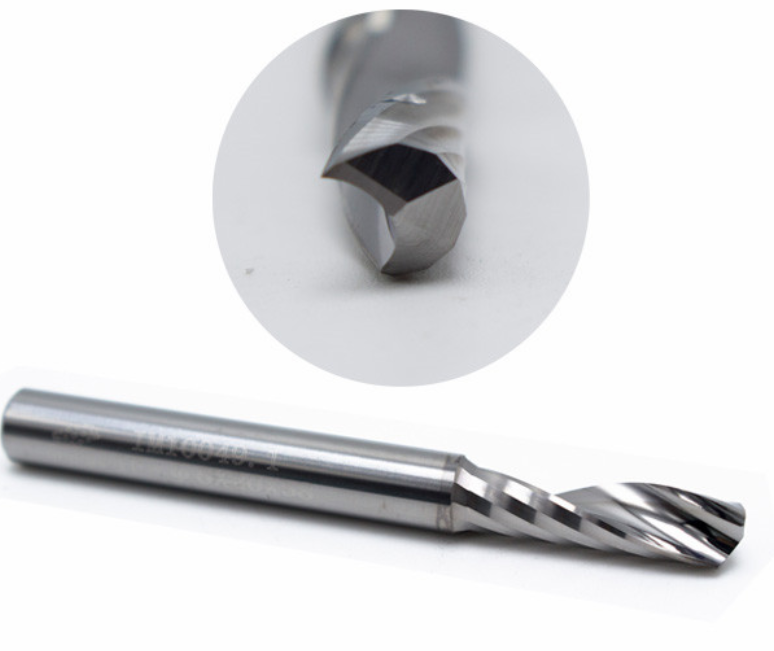 Tungsten Carbide Single Flute End Mill Cutters For Wood Png