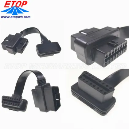 OBD2 Diagnostic Adapter Connector Flat Cable