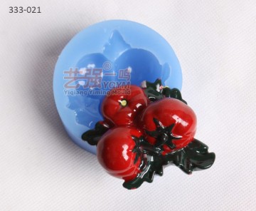 Silicone cà chua hình dạng khuôn bánh và dụng cụ trang trí fondant