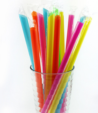 Individuo avvolto 11mm cannucce di plastica per bevande