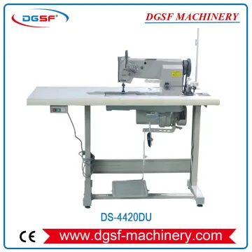 Double-Needle Heavy Duty Walking Foot Lockstitch Sewing Machine DS-4420DU
