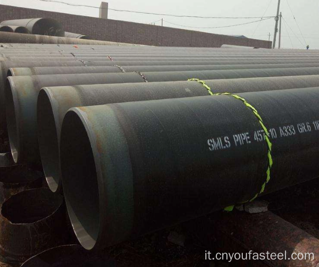 Tubo in acciaio FBE 3PE Carbon Anti Corrosion Coating