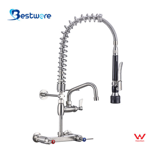 Kitchen Faucet Chrome Pot Filler Wall Mount Kitchen Faucet Supplier