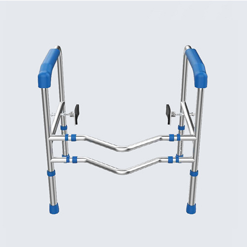 Standing Height Adjustable Commode Toilet Safety Device