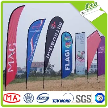 100 polyester digital printing kevlar flag fabric for flags