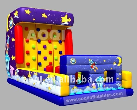 Newest inflatable kids climbing wall indoor playground equipment sale