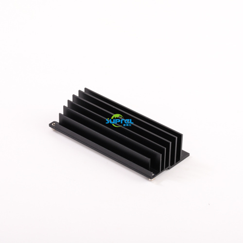 Capacitor extrustion heat sinks