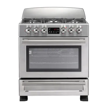 Commericial Single Gas Stoven With Pizza Oven
