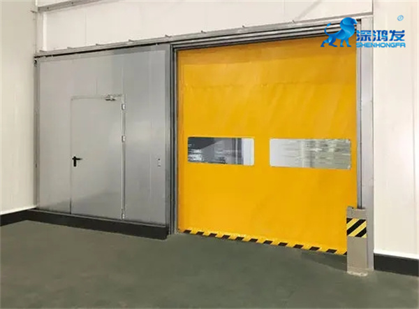 Colorful PVC High Speed Rolling Door