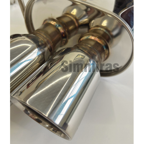 Leistung 304 Edelstahl Catback Doppeler Auspuff für 22-24 Subaru WRX