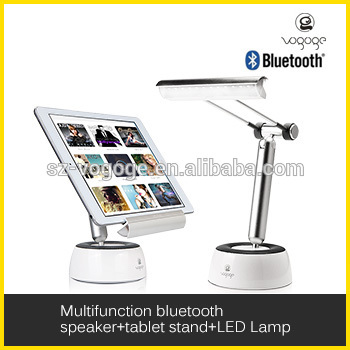 woofer LED lamp bluetooth speaker tablet stand bluetooth speaker