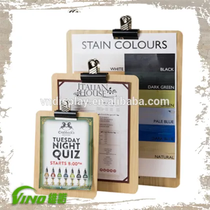 Clipboard , Customized Clipboard , Menu Board