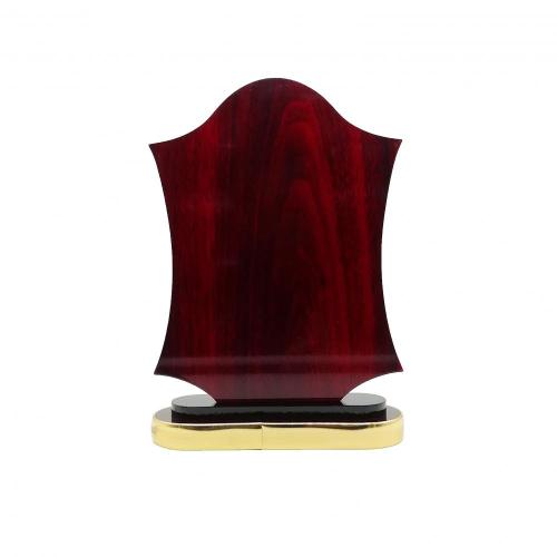 high quality wooden award plaque