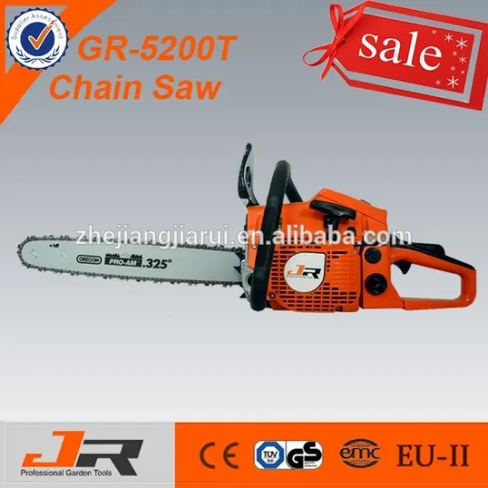 Gasoline powered chain saw GR-5200T