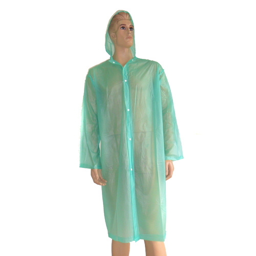 long Pvc raincoat