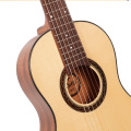 Instrument de musique en bois de bois personnalisé guitare acoustique