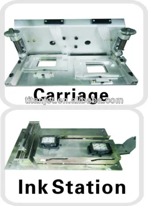 High resolution Titanjet-19G5-R double heads Ricoh digital photo printer grey