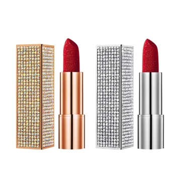 Custom Private Label Long-Lasting Matte Lipstick Set with 6 Colors and Logo