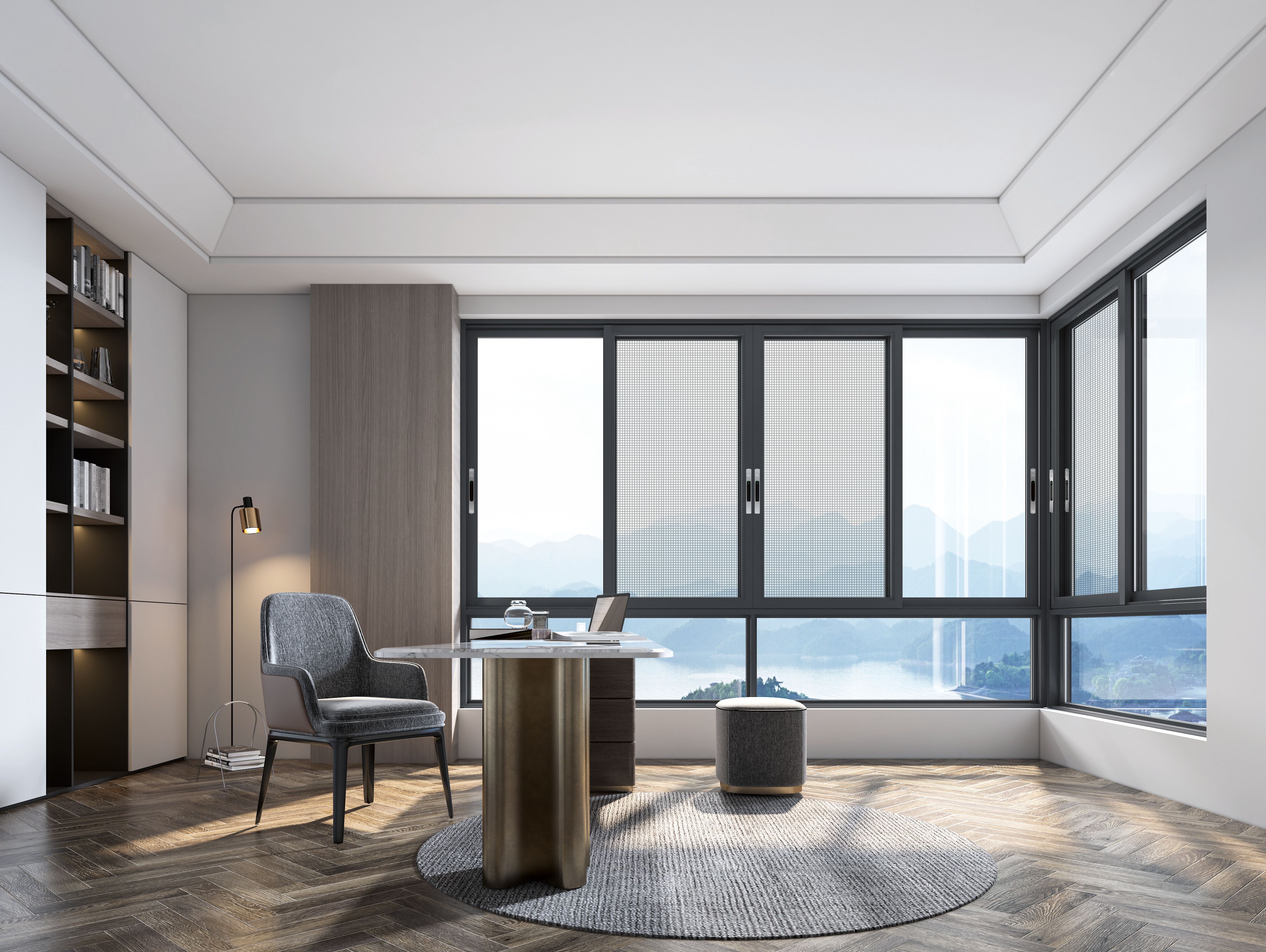 Triple-track Aluminum Sliding Window 4-140 Series China Manufacturers ...
