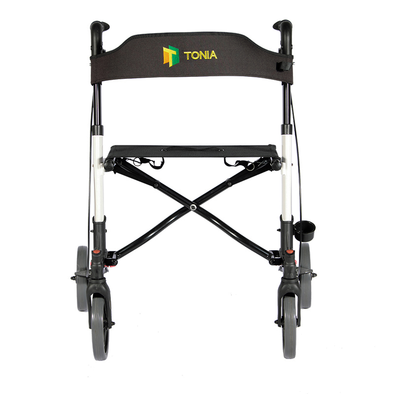 TONIA Aluminum Foldable Cart/ Rollator Rehabilitation Equipment For The Elderly TRA01B