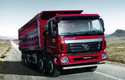 RHD FOTON 8X4 heavy dump truck