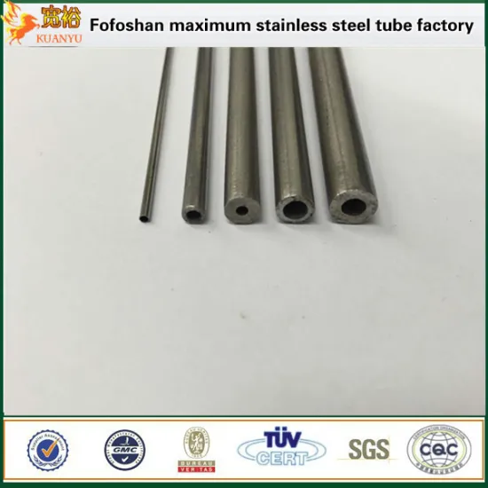 small diameter 304 stainless steel micro capillary tubes for medical