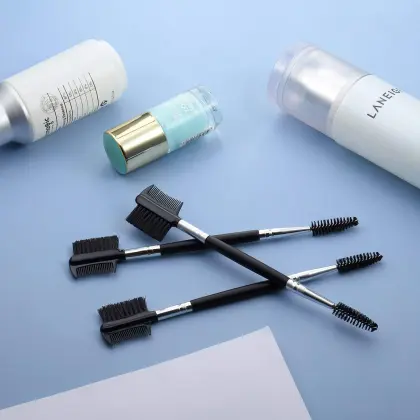 Custom Best Comb Eyebrow Eyelash Make Up Brush