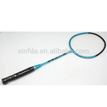 Hot sales high quality colorful printing lining badminton racket steel racket