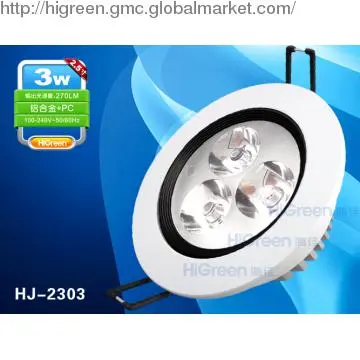 3W Embed LED Ceiling Lights