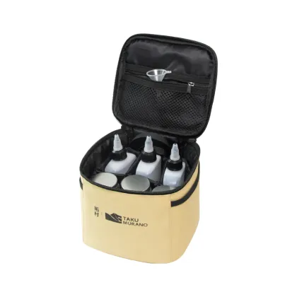 Outdoor Camping Spice Jar Storage Bag & Barbecue Seasoning Bottle Set: Organized Cooking on the Go