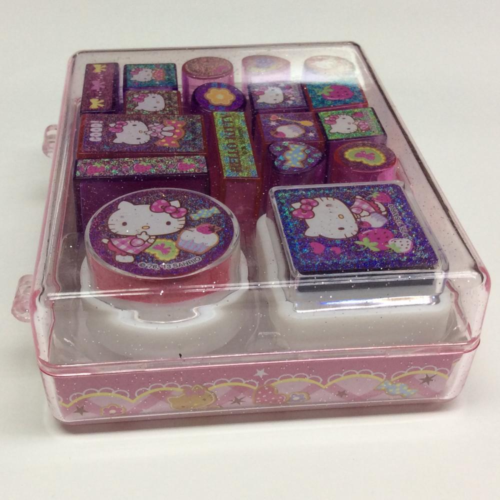 set di francobolli portatile giocoso di plastica dei cartoni animati