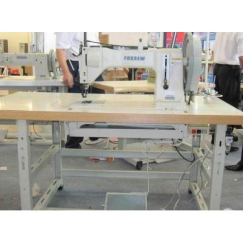 Máquina de coser de lockstitch de alimentación superior e inferior adicional de servicio pesado