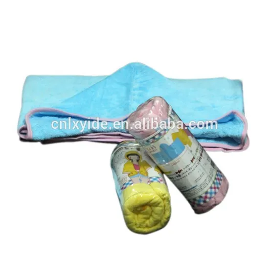 2015 Factory wholesale personal unique blue cotton baby blanket