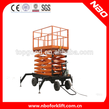 NBO hydraulic scissor lift table, mini outdoor scissor lift platform for sale