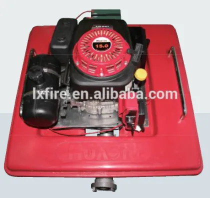 Floating fire pump