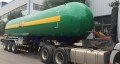 3 Axles 56,2m3 Manual Water LPG Tanker Trailers